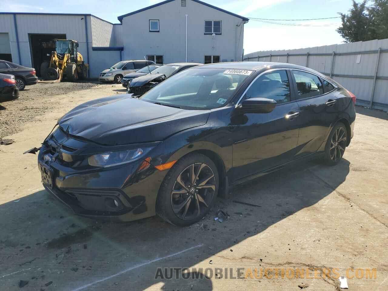 19XFC2E87KE016380 HONDA CIVIC 2019