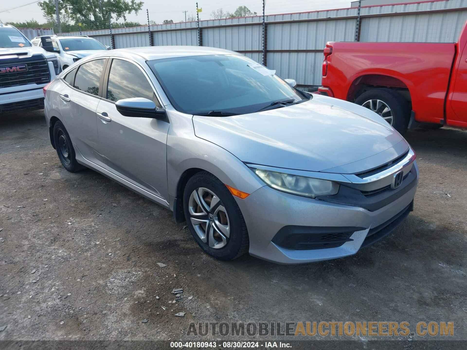 19XFC2F50GE018550 HONDA CIVIC 2016