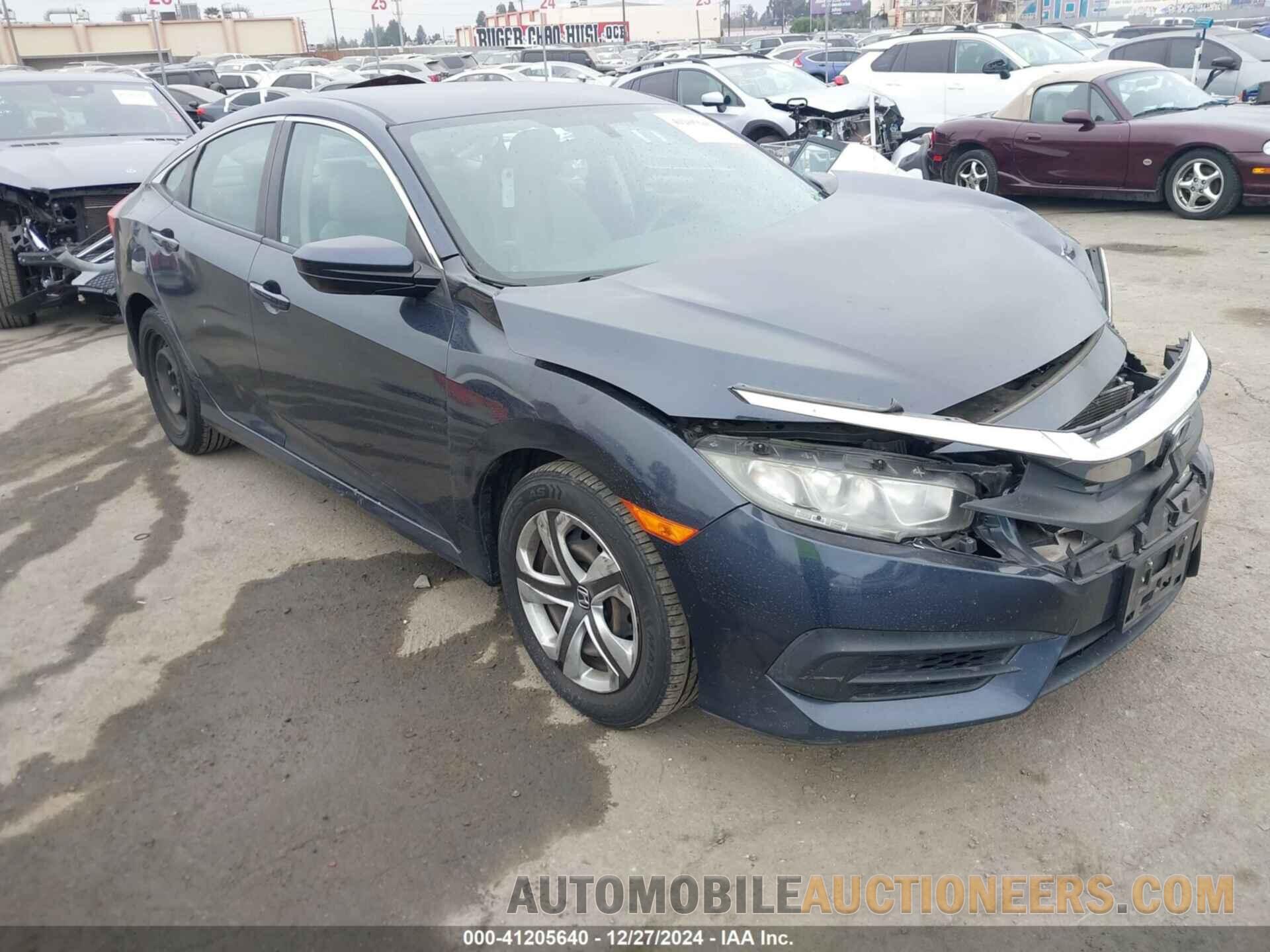 19XFC2F50GE082829 HONDA CIVIC 2016