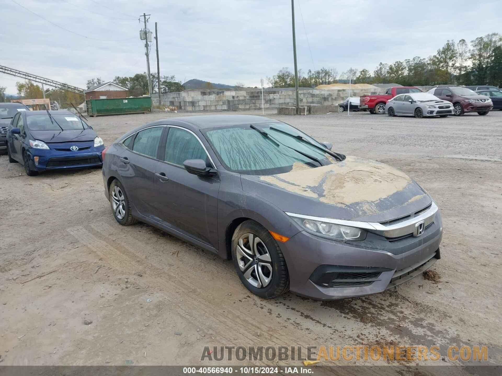 19XFC2F50GE091630 HONDA CIVIC 2016