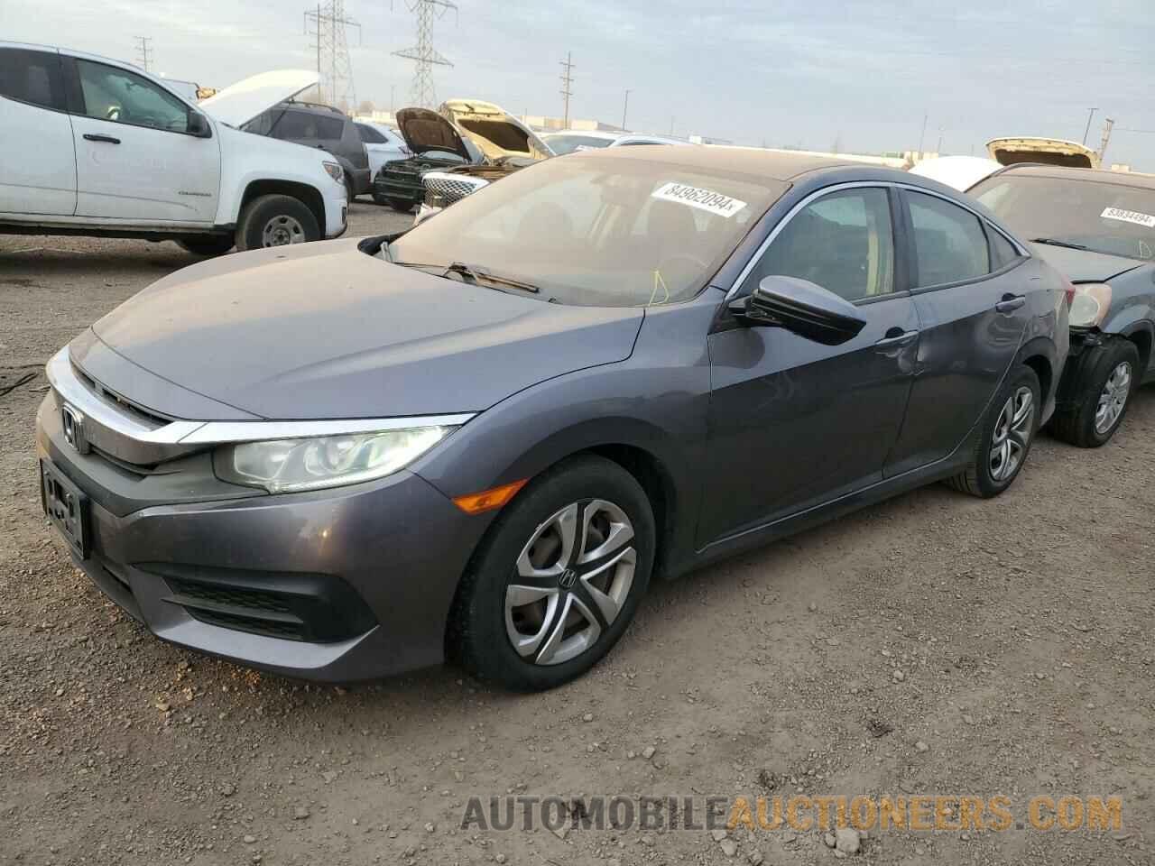 19XFC2F51GE027452 HONDA CIVIC 2016