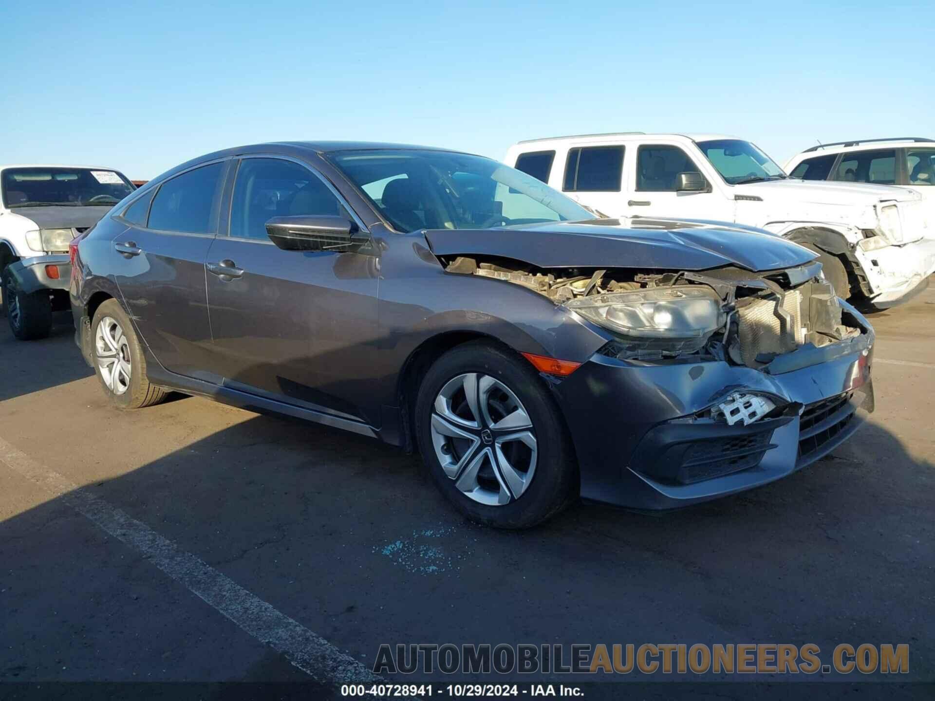 19XFC2F51GE029914 HONDA CIVIC 2016