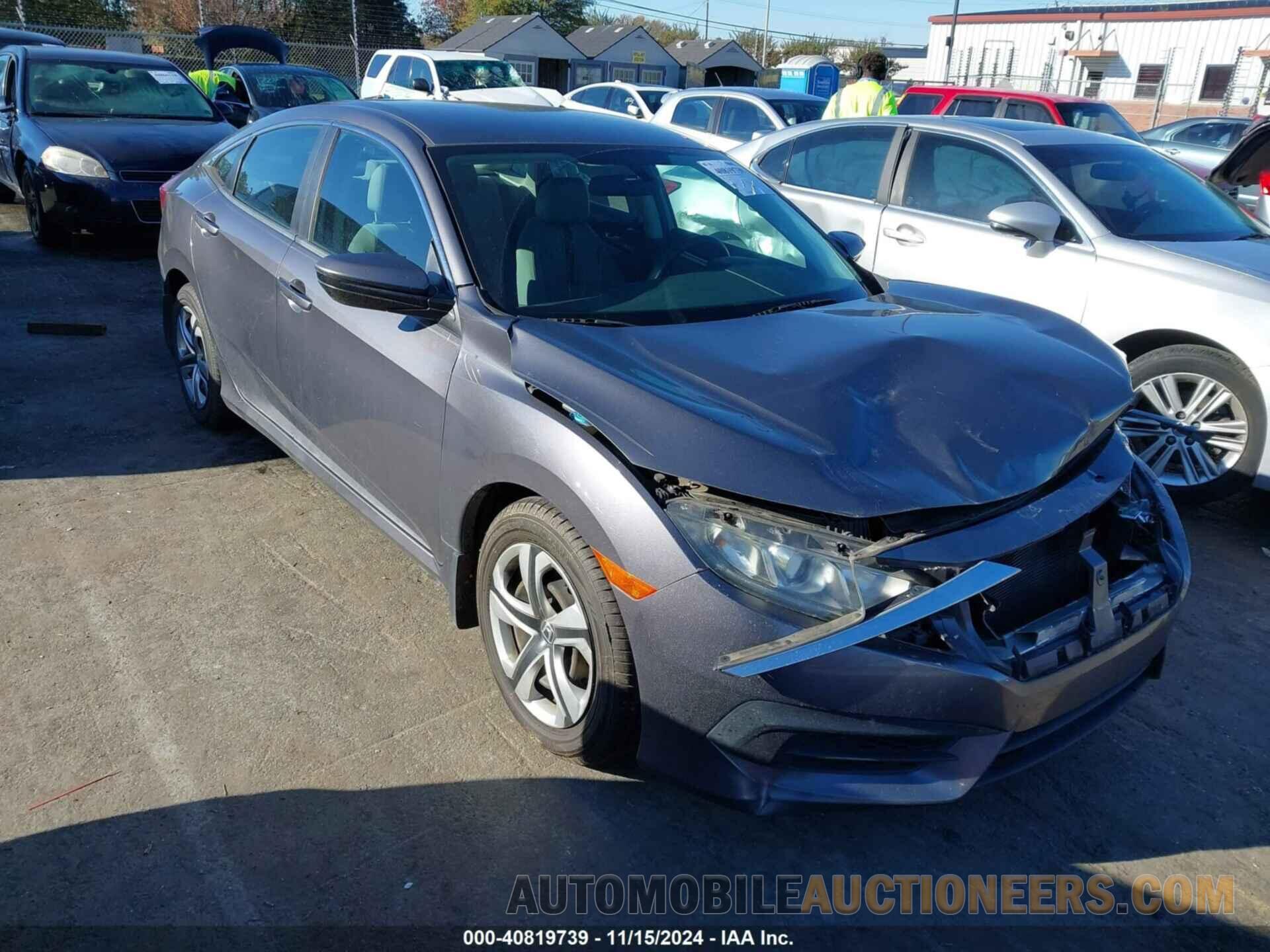 19XFC2F51GE030626 HONDA CIVIC 2016