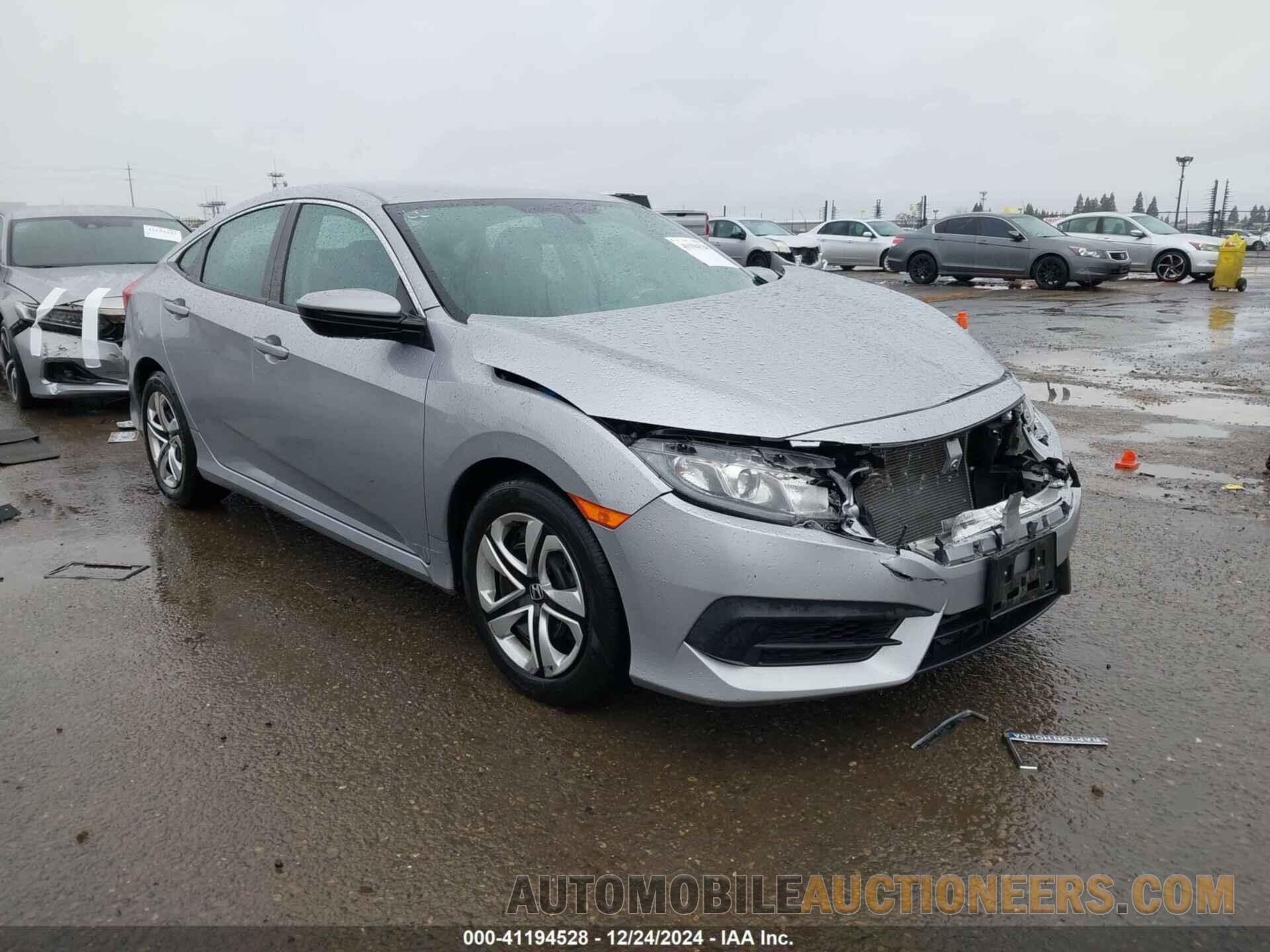 19XFC2F51GE243754 HONDA CIVIC 2016