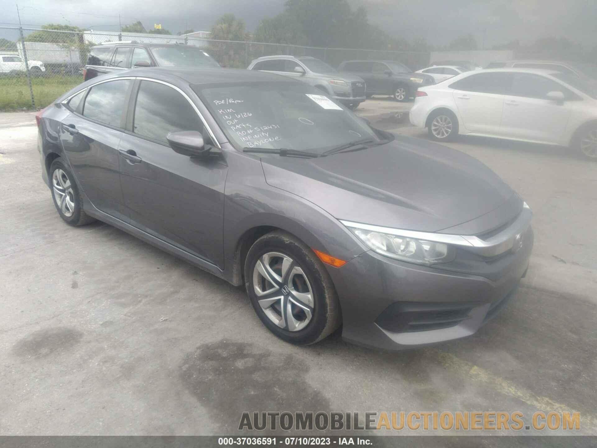 19XFC2F51JE011436 HONDA CIVIC SEDAN 2018