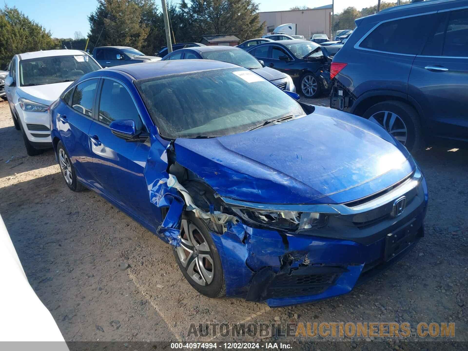 19XFC2F52GE008313 HONDA CIVIC 2016