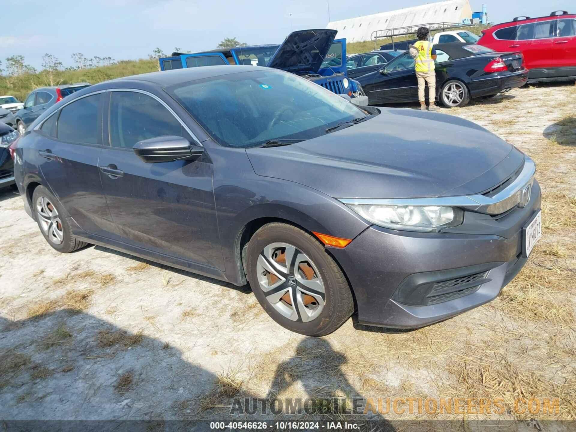 19XFC2F52GE030621 HONDA CIVIC 2016