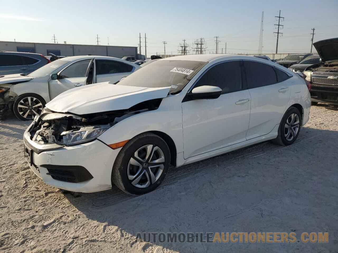 19XFC2F52GE071380 HONDA CIVIC 2016