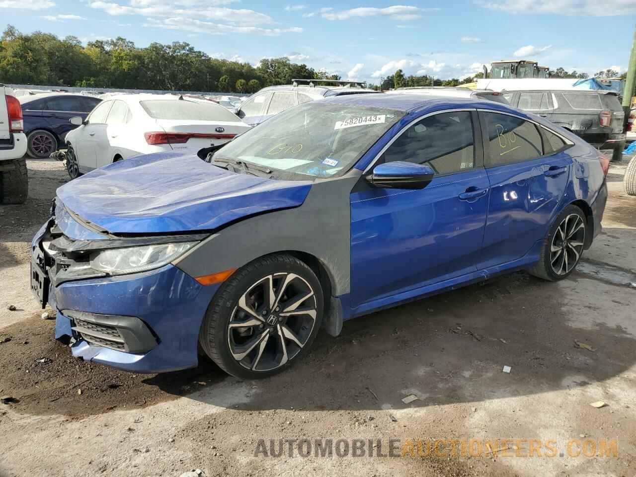 19XFC2F52JE003670 HONDA CIVIC 2018