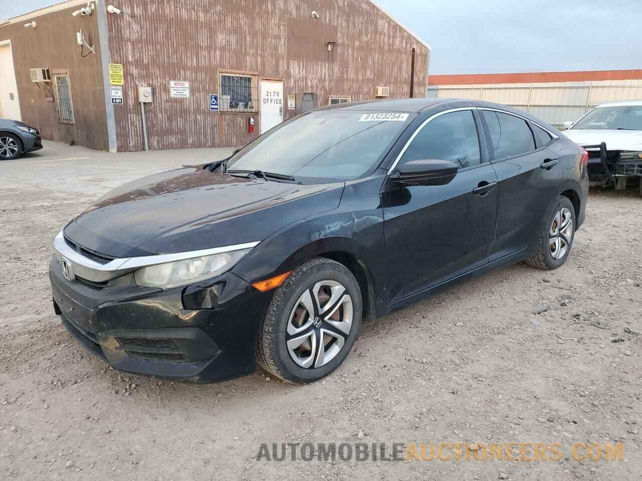 19XFC2F53GE041367 HONDA CIVIC 2016