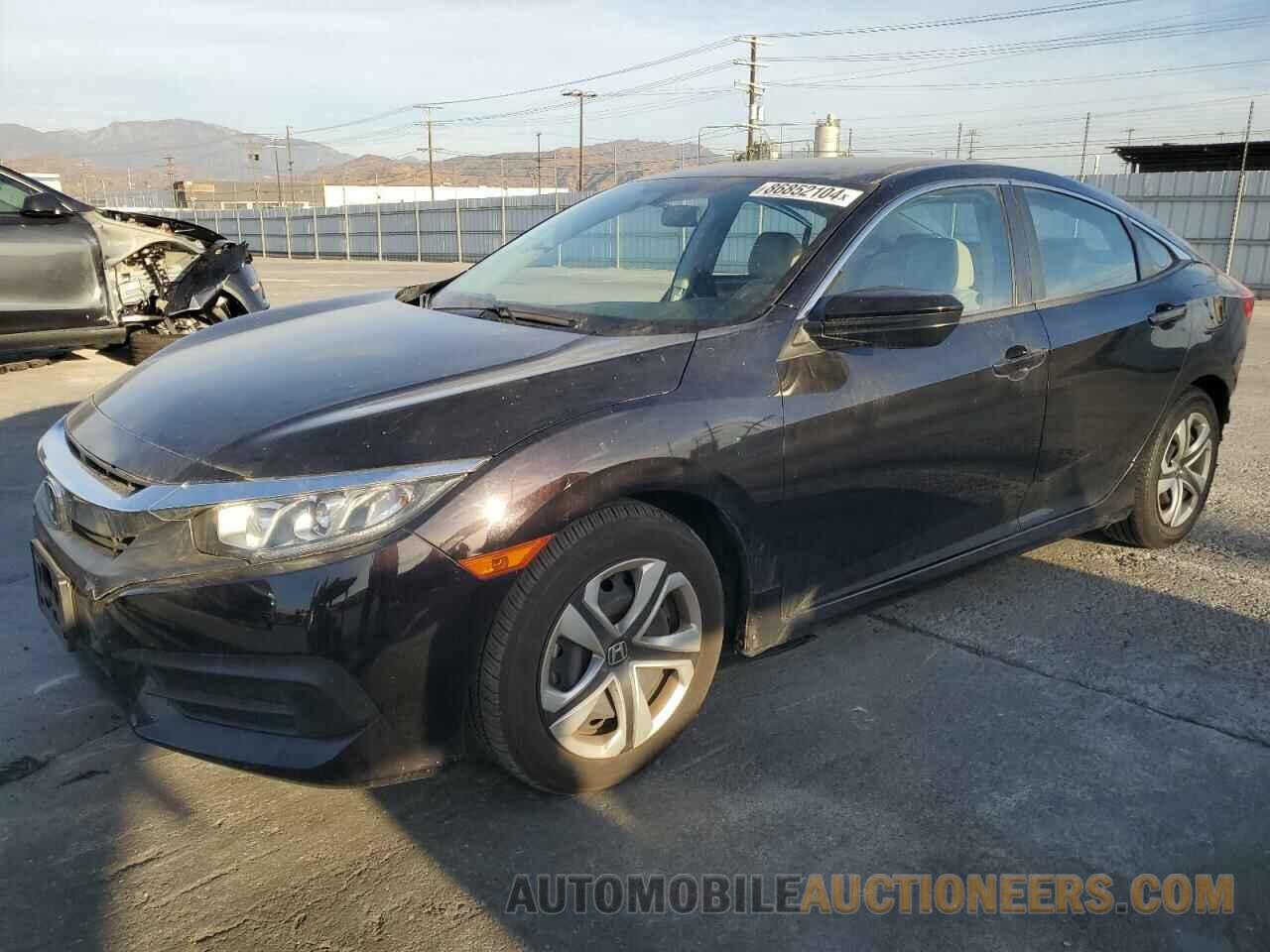 19XFC2F53GE228835 HONDA CIVIC 2016