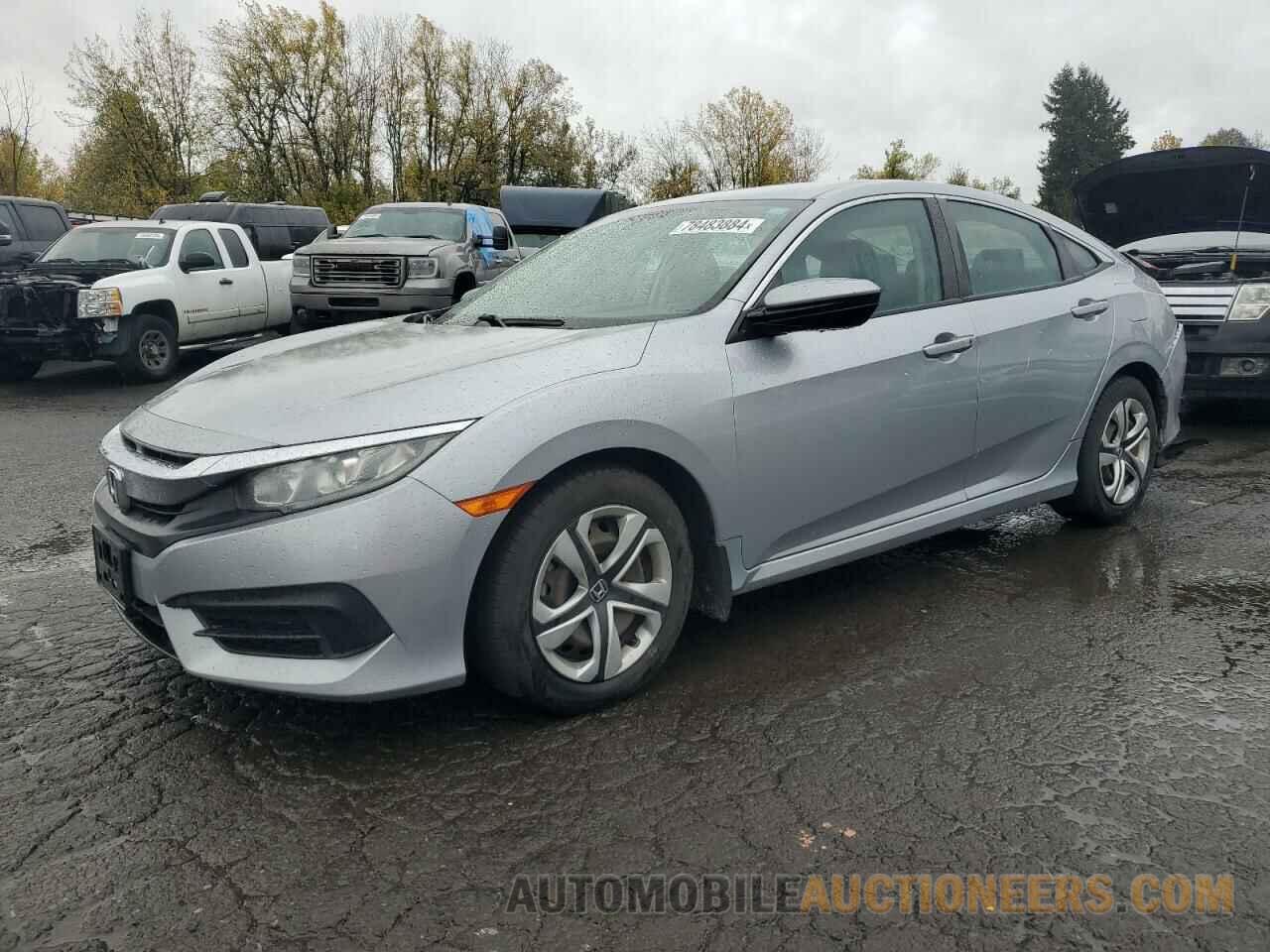 19XFC2F53GE235106 HONDA CIVIC 2016