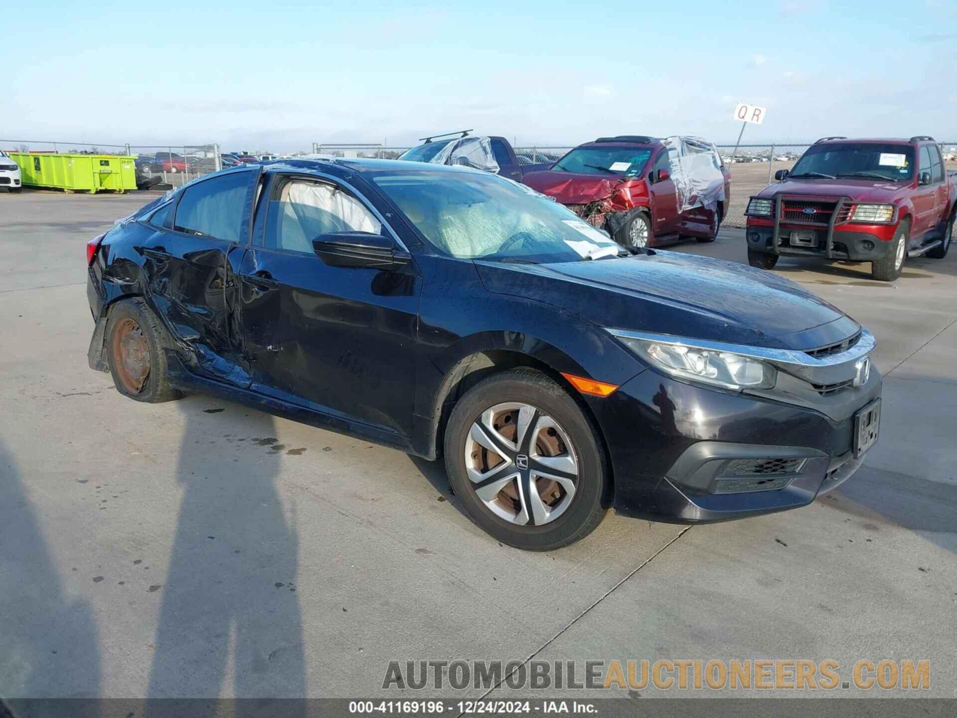 19XFC2F54GE032676 HONDA CIVIC 2016