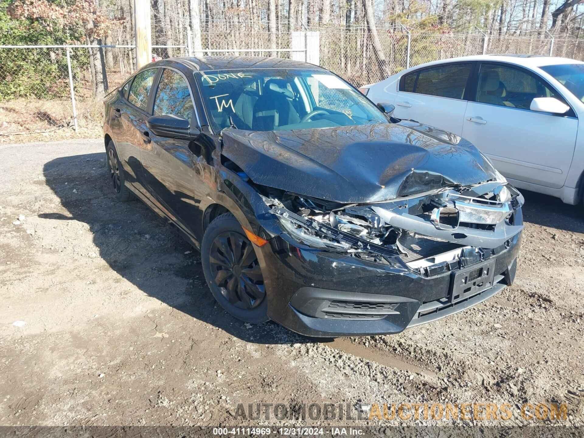 19XFC2F54GE046531 HONDA CIVIC 2016