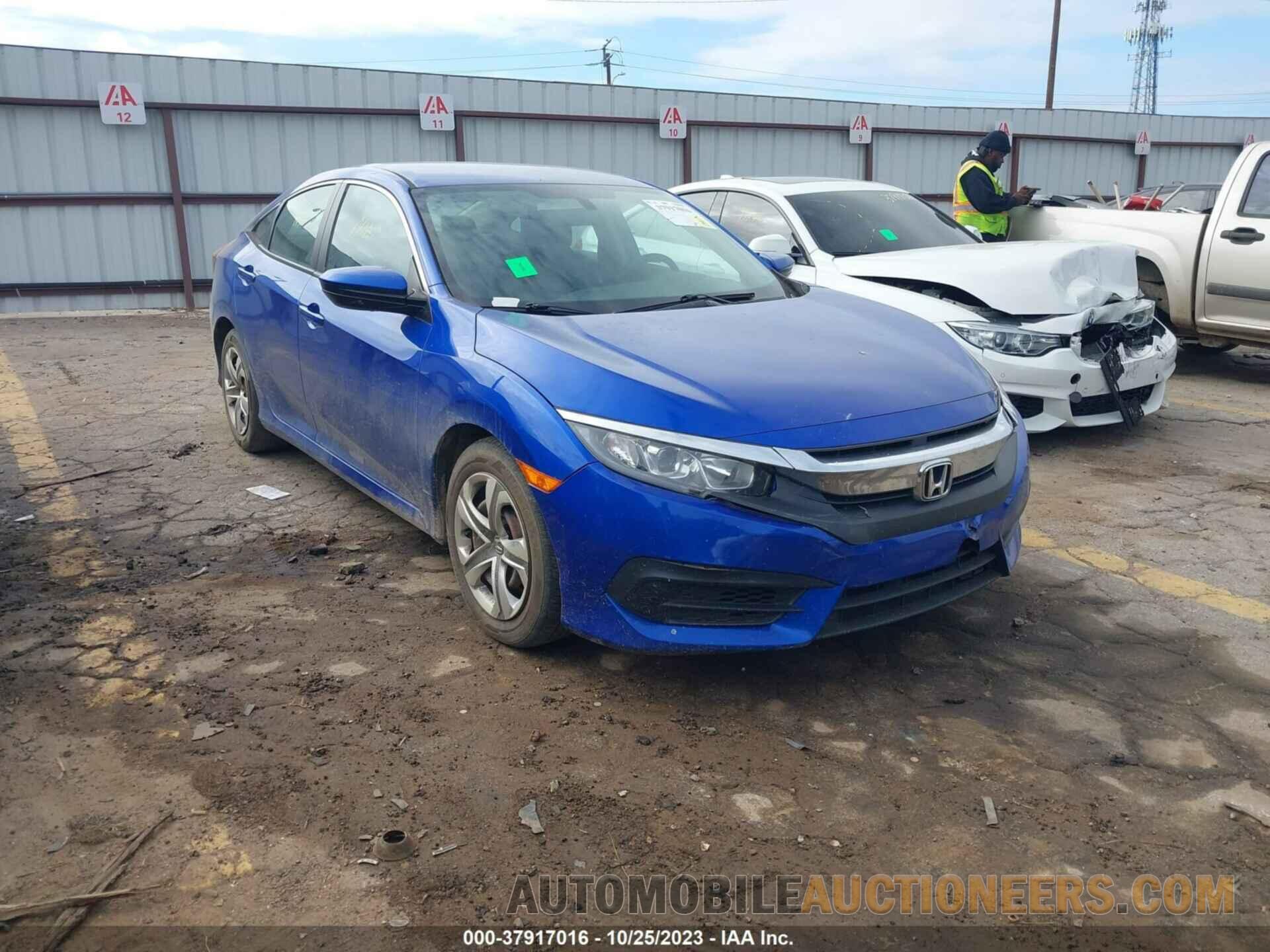 19XFC2F54JE001595 HONDA CIVIC SEDAN 2018