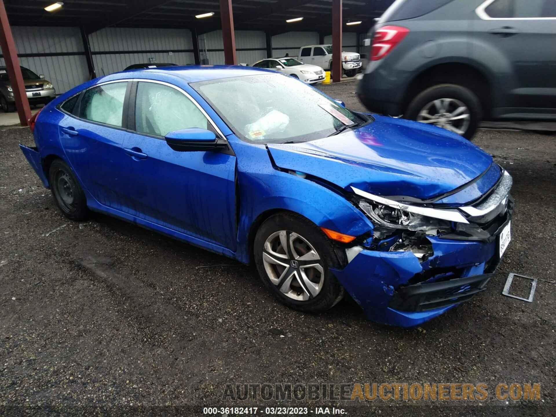 19XFC2F54JE001614 HONDA CIVIC SEDAN 2018