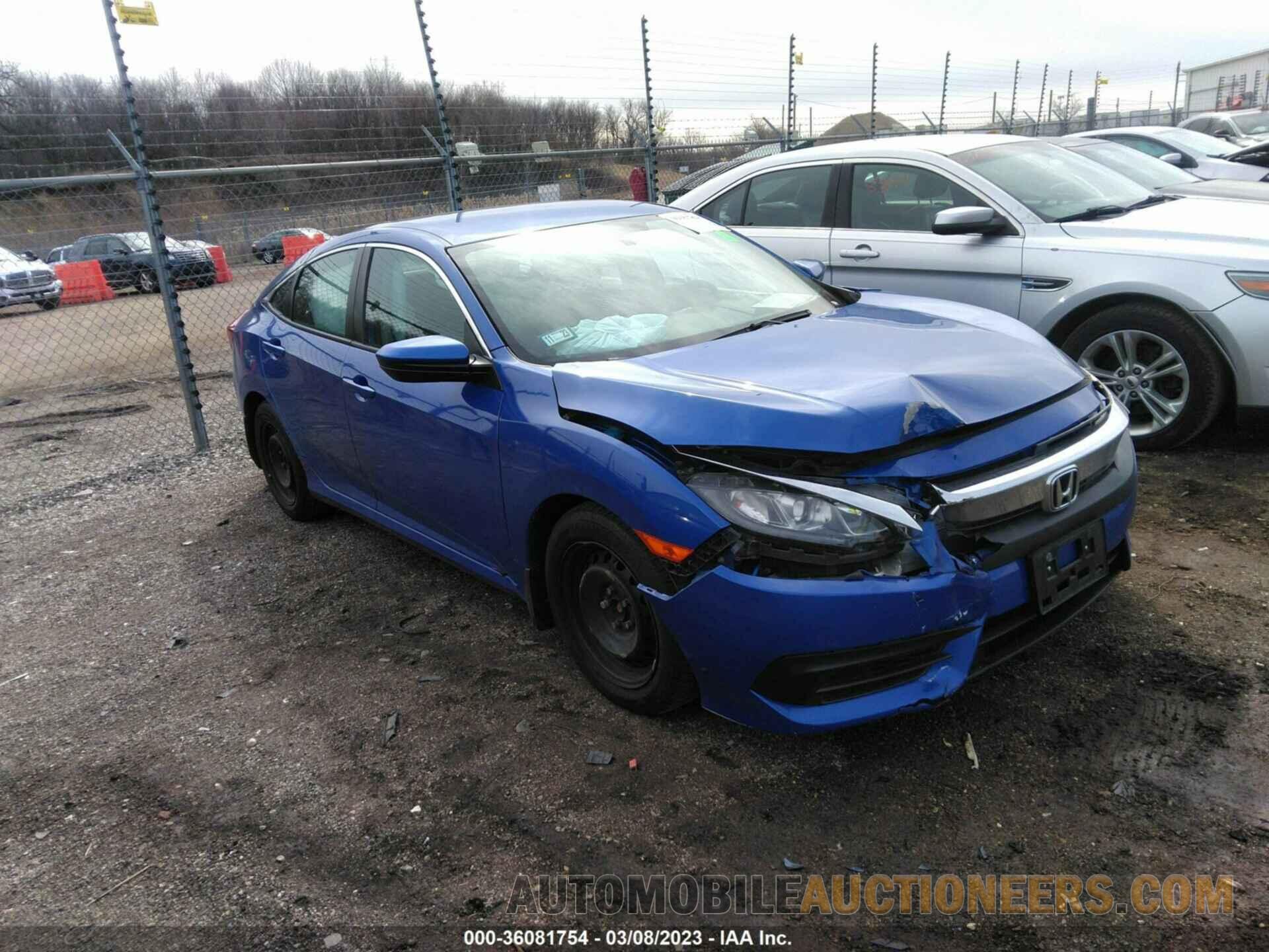 19XFC2F54JE015853 HONDA CIVIC SEDAN 2018