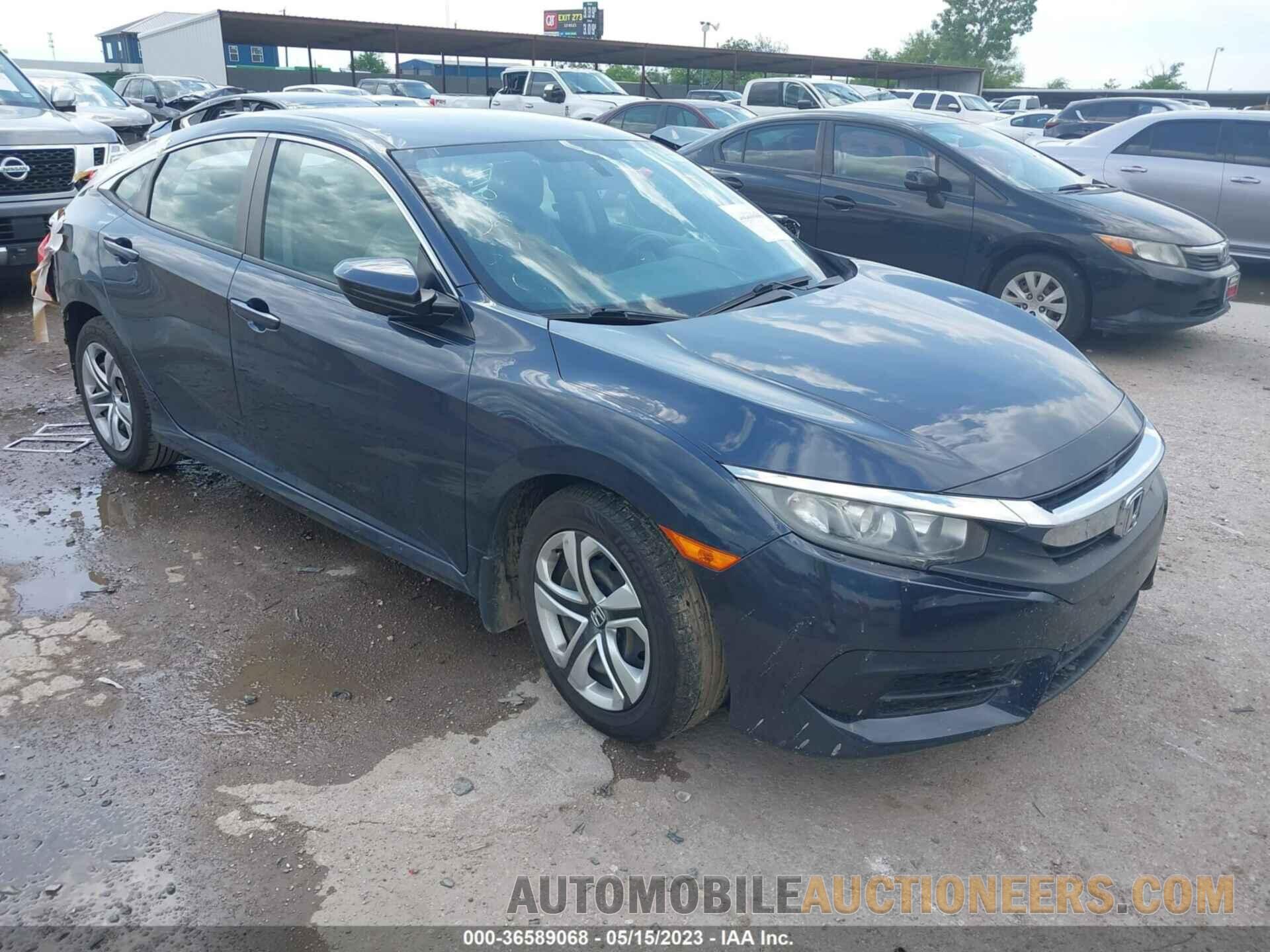 19XFC2F54JE019837 HONDA CIVIC SEDAN 2018