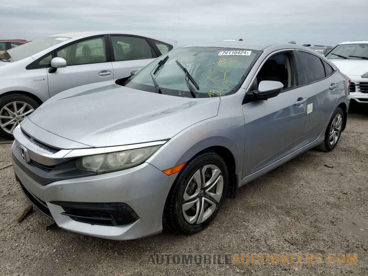 19XFC2F55GE078730 HONDA CIVIC 2016