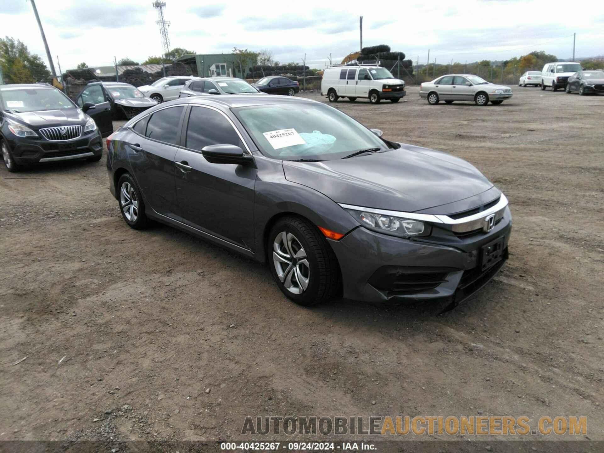 19XFC2F55GE233809 HONDA CIVIC 2016