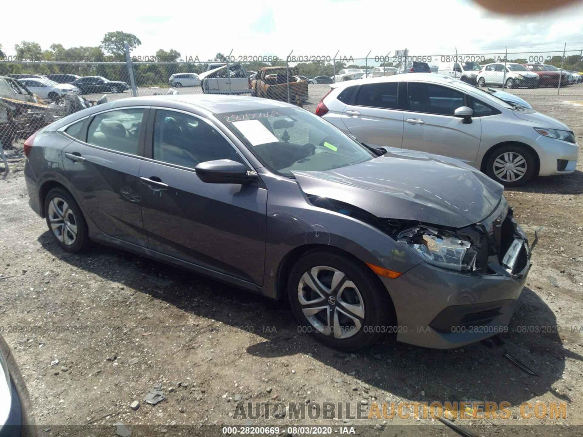 19XFC2F55JE016932 HONDA CIVIC SEDAN 2018