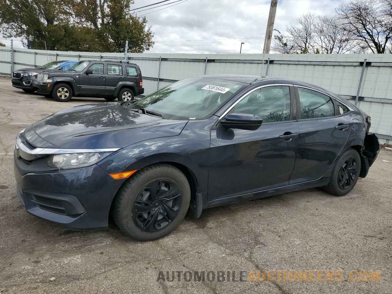 19XFC2F56GE035014 HONDA CIVIC 2016