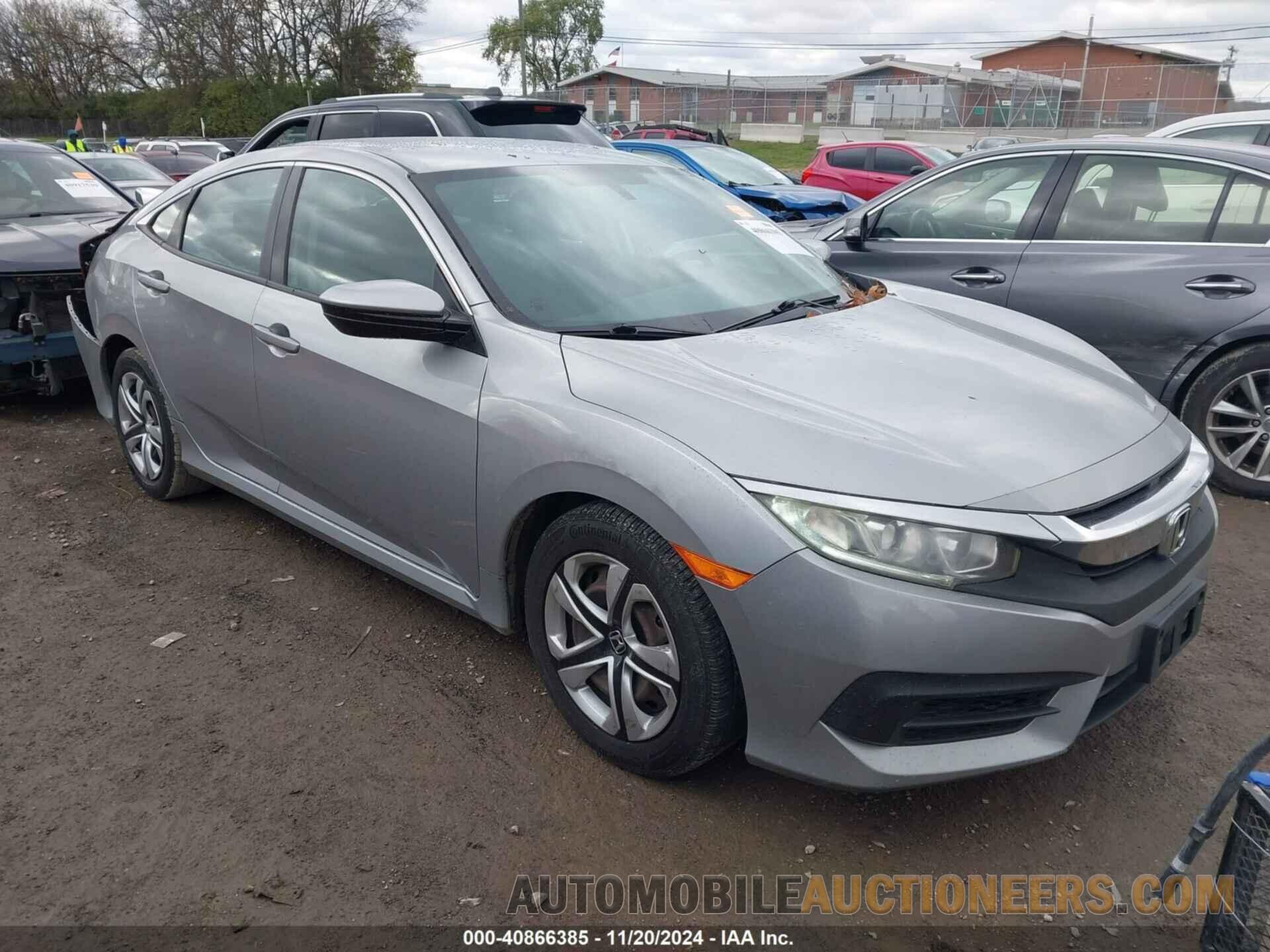 19XFC2F56GE038107 HONDA CIVIC 2016