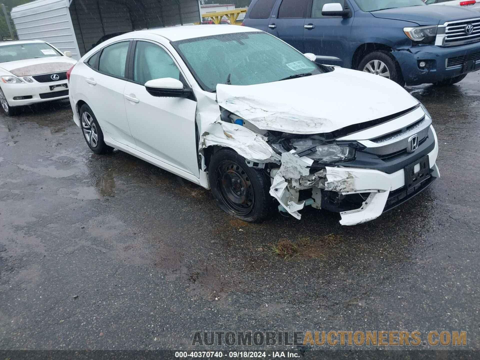 19XFC2F56GE038124 HONDA CIVIC 2016