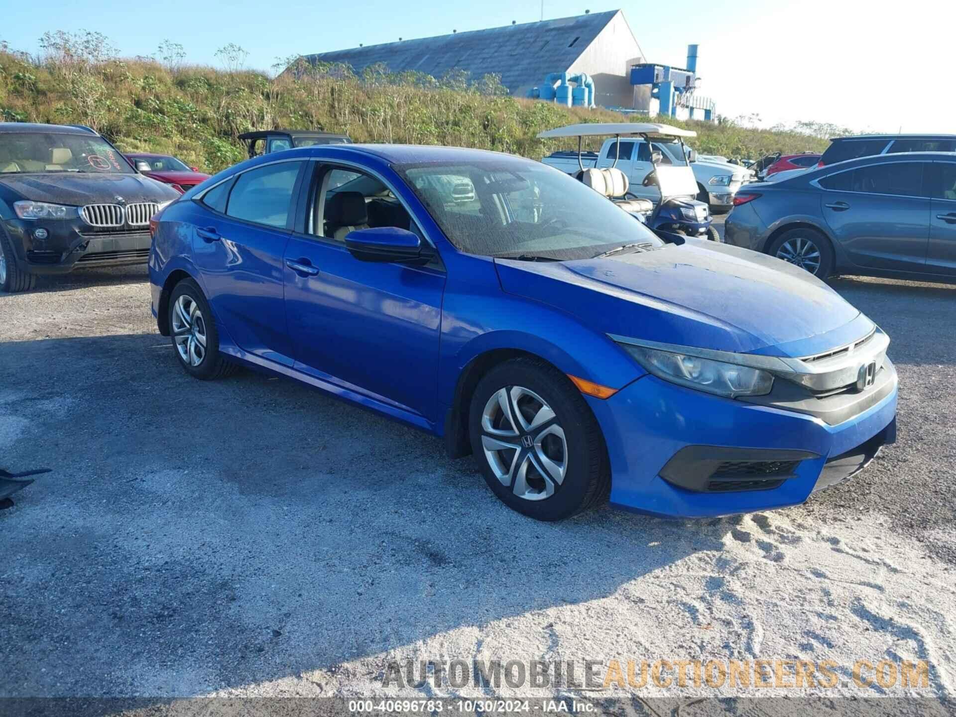 19XFC2F56GE046501 HONDA CIVIC 2016