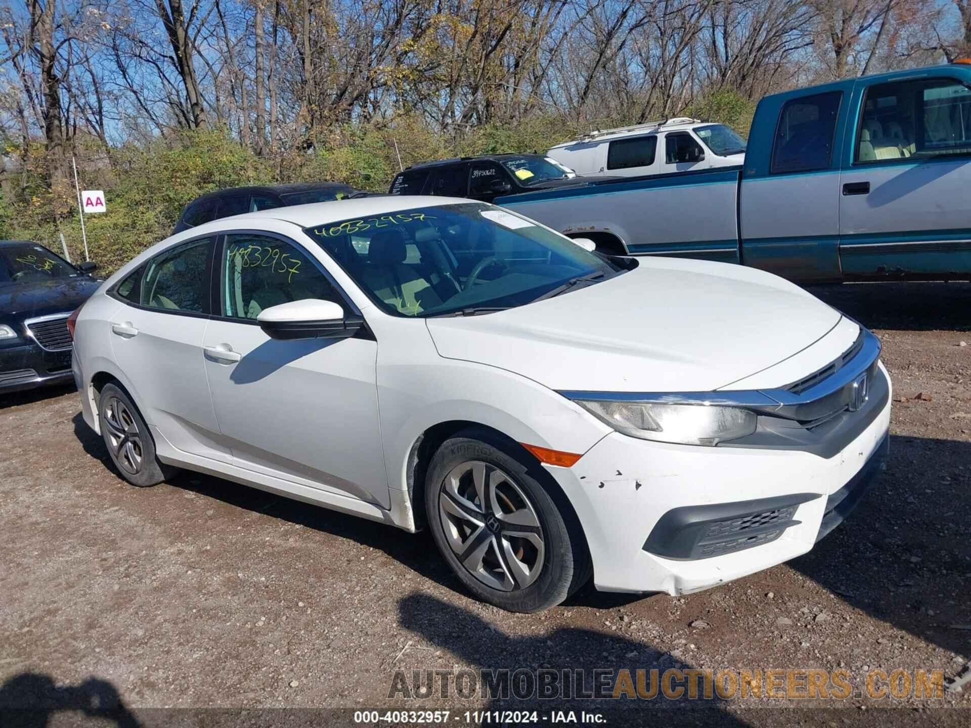 19XFC2F57GE010963 HONDA CIVIC 2016