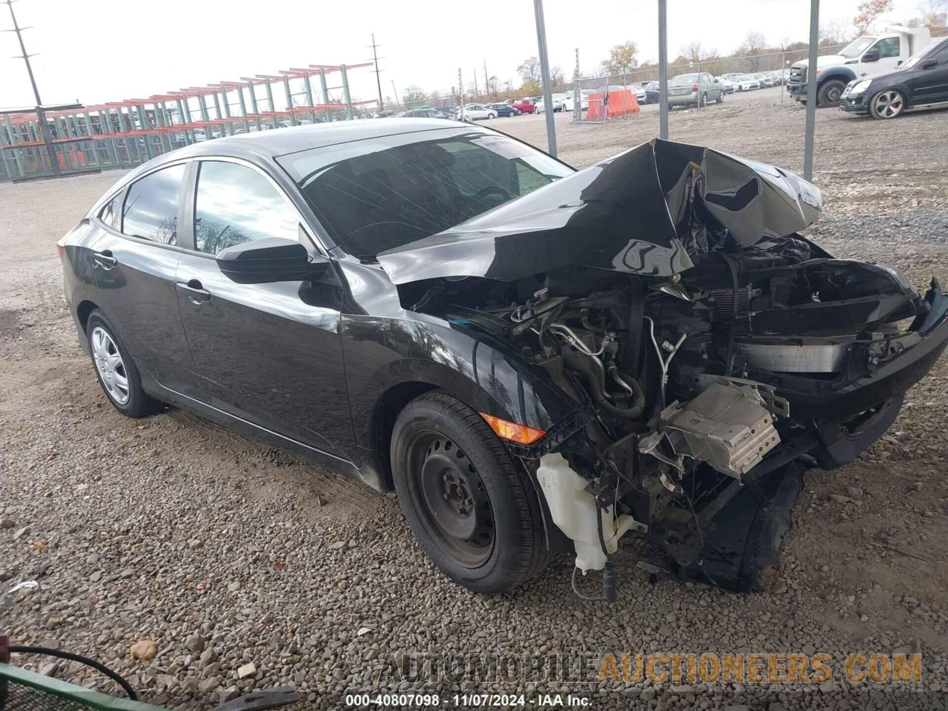 19XFC2F57GE228367 HONDA CIVIC 2016