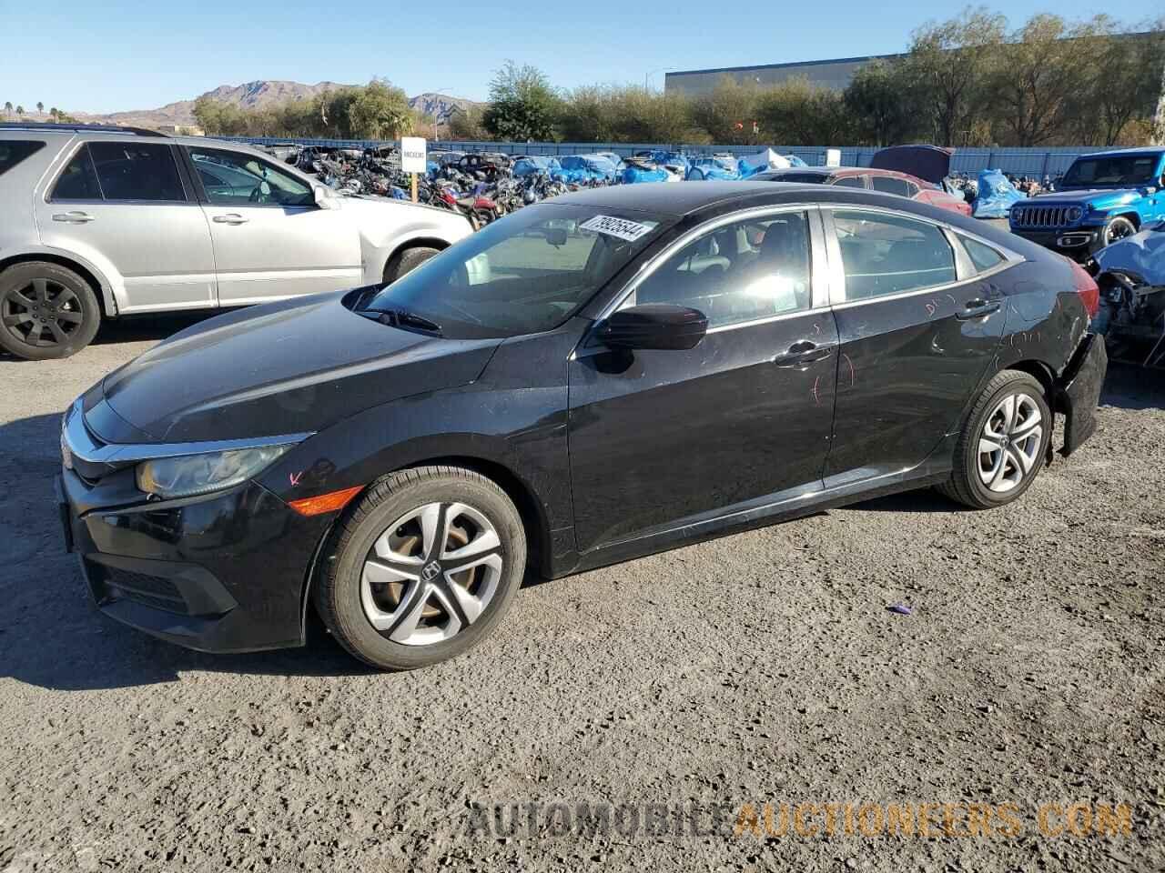 19XFC2F59GE210596 HONDA CIVIC 2016