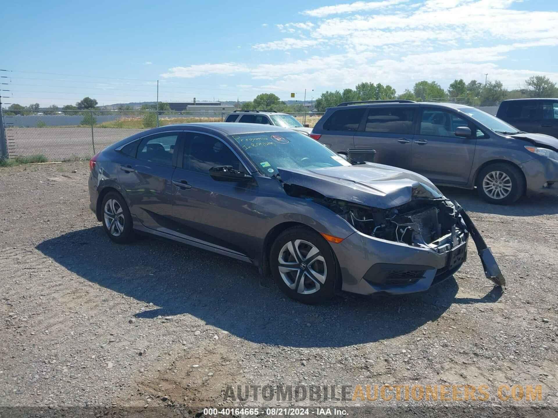 19XFC2F5XGE018815 HONDA CIVIC 2016