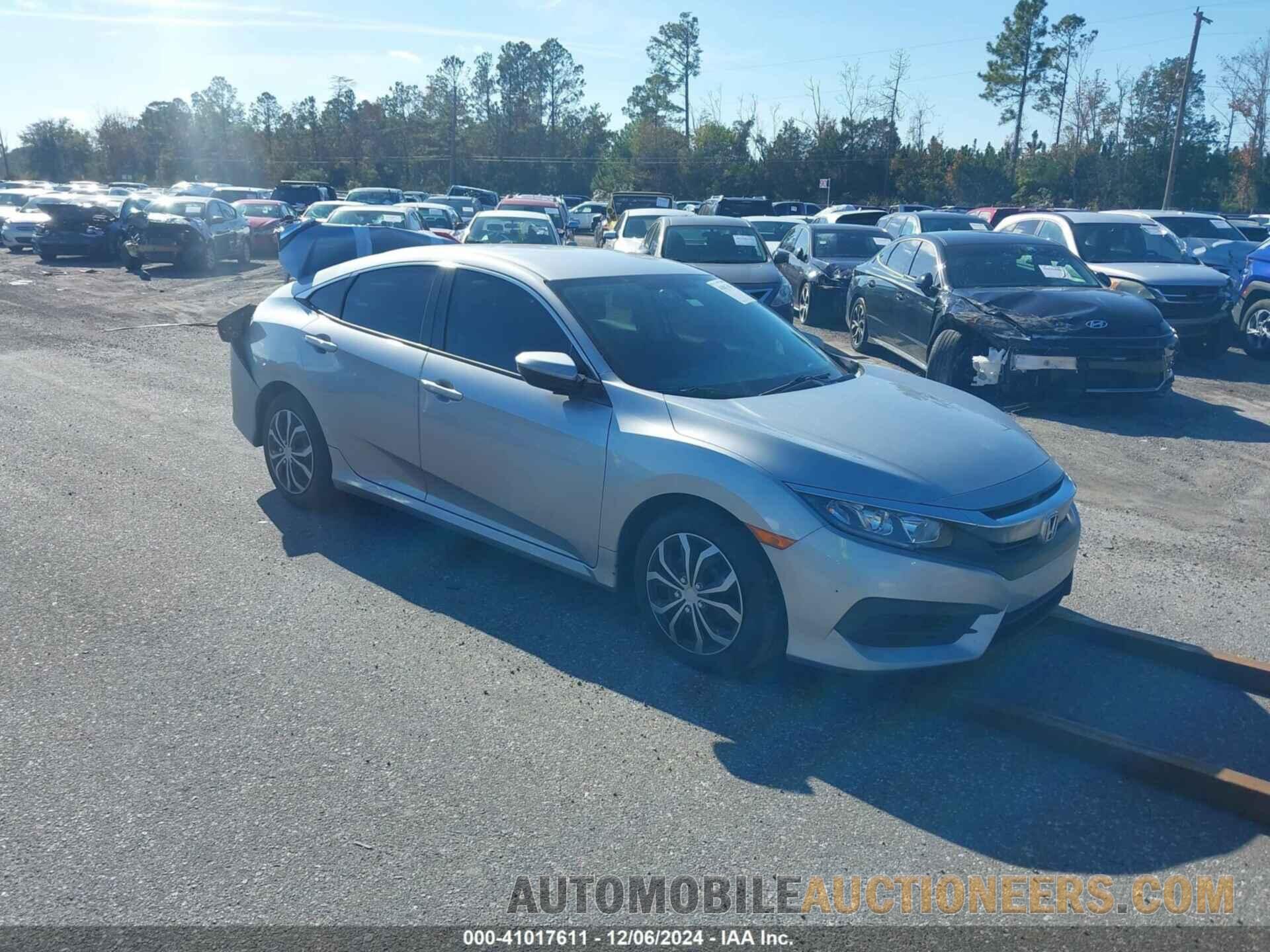 19XFC2F5XGE022704 HONDA CIVIC 2016