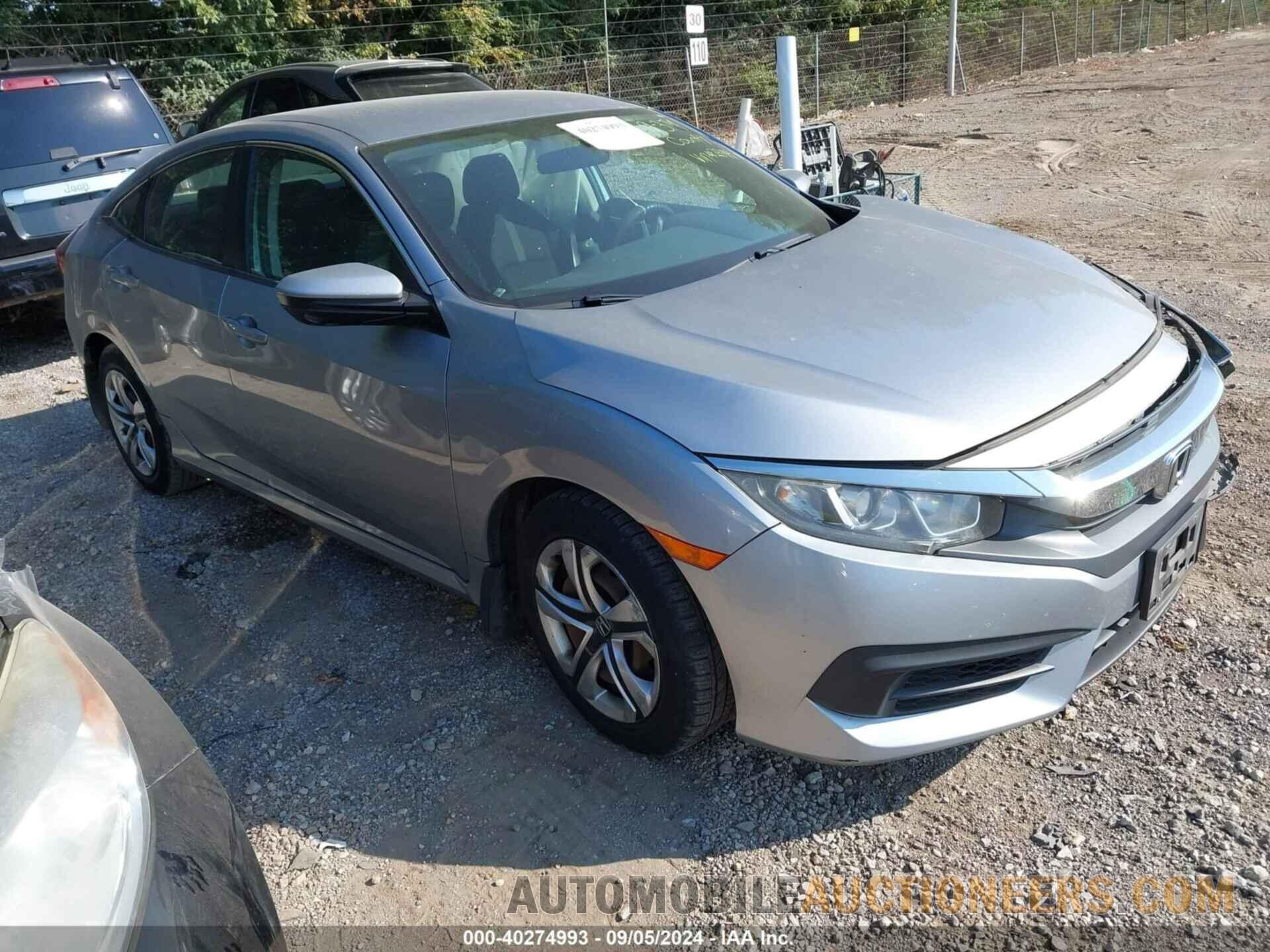 19XFC2F5XGE032844 HONDA CIVIC 2016