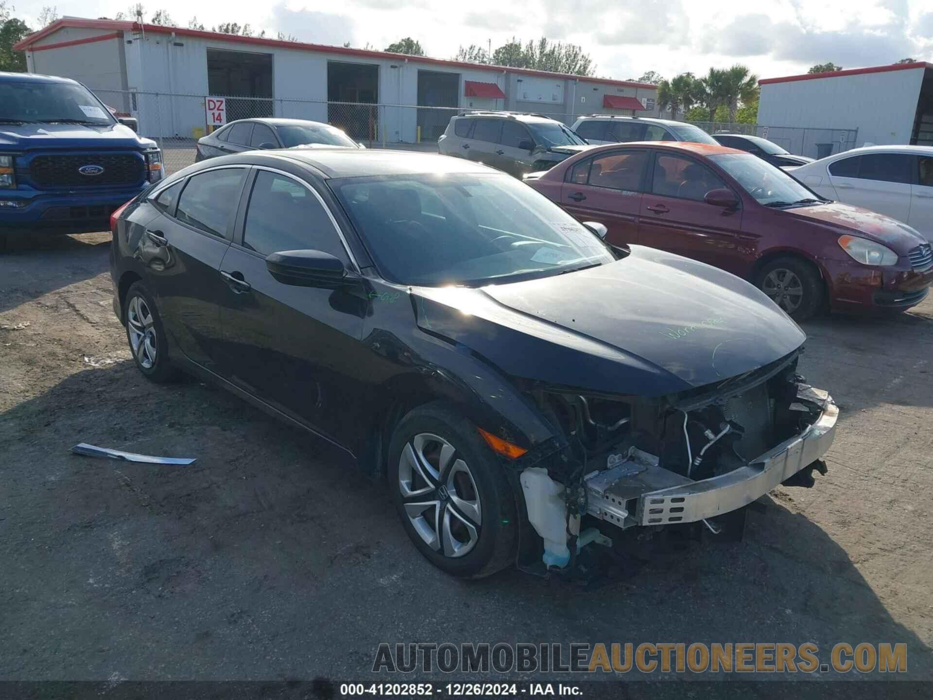 19XFC2F5XGE037137 HONDA CIVIC 2016