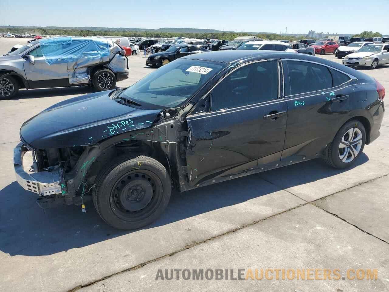 19XFC2F5XGE037400 HONDA CIVIC 2016