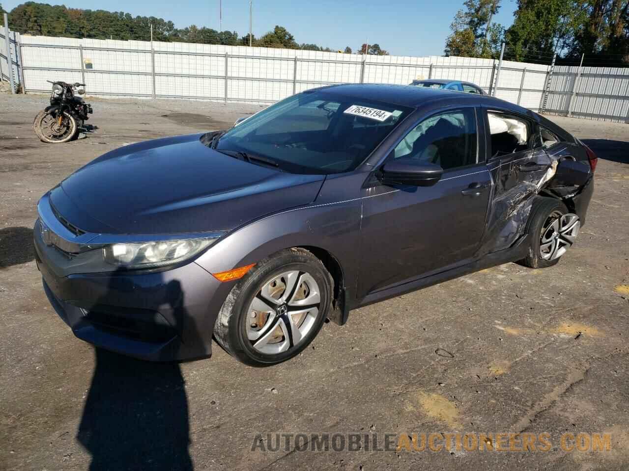 19XFC2F5XGE048705 HONDA CIVIC 2016