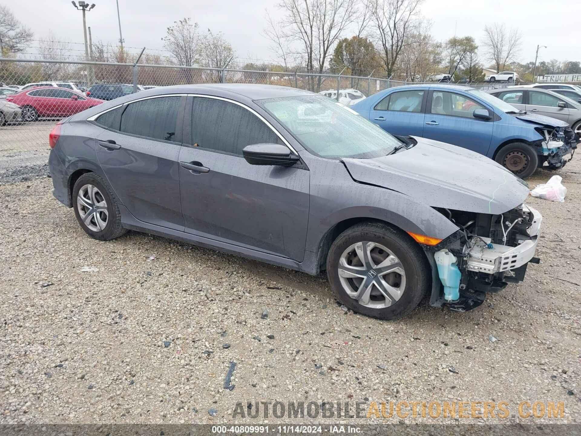 19XFC2F5XGE087939 HONDA CIVIC 2016