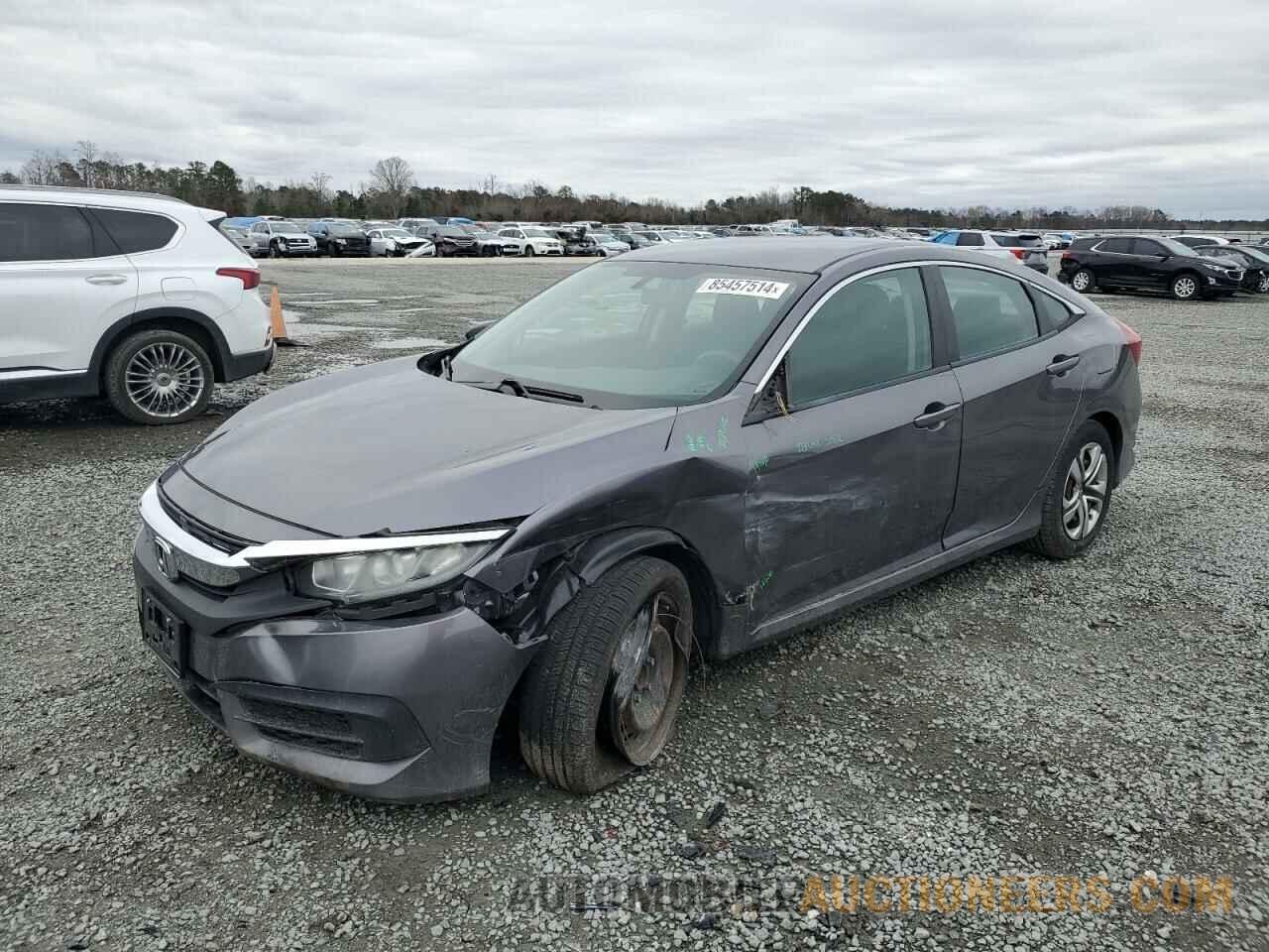 19XFC2F5XGE205231 HONDA CIVIC 2016