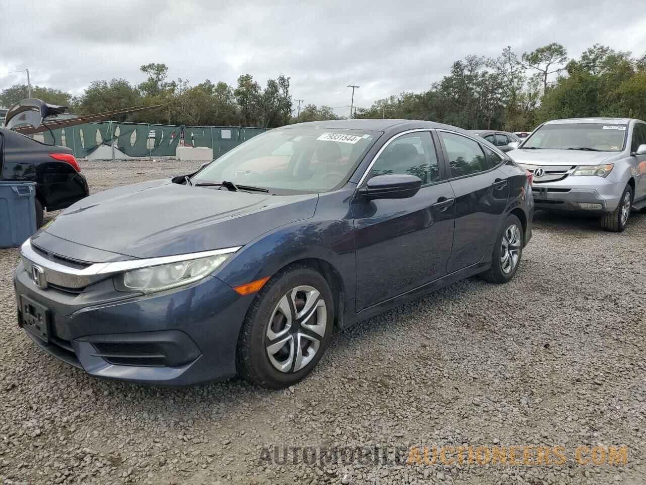 19XFC2F5XGE207285 HONDA CIVIC 2016