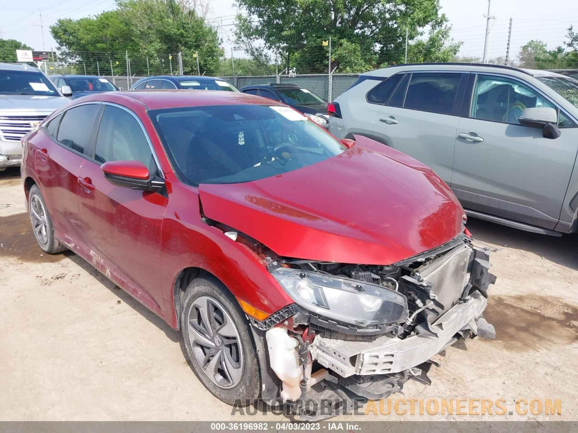 19XFC2F61KE009910 HONDA CIVIC SEDAN 2019