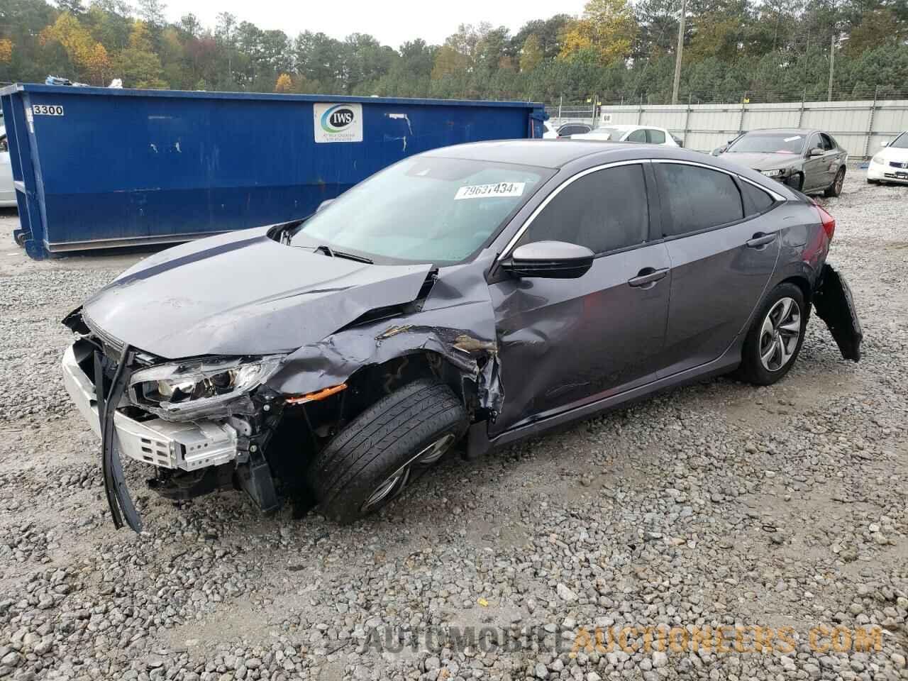 19XFC2F61KE010328 HONDA CIVIC 2019