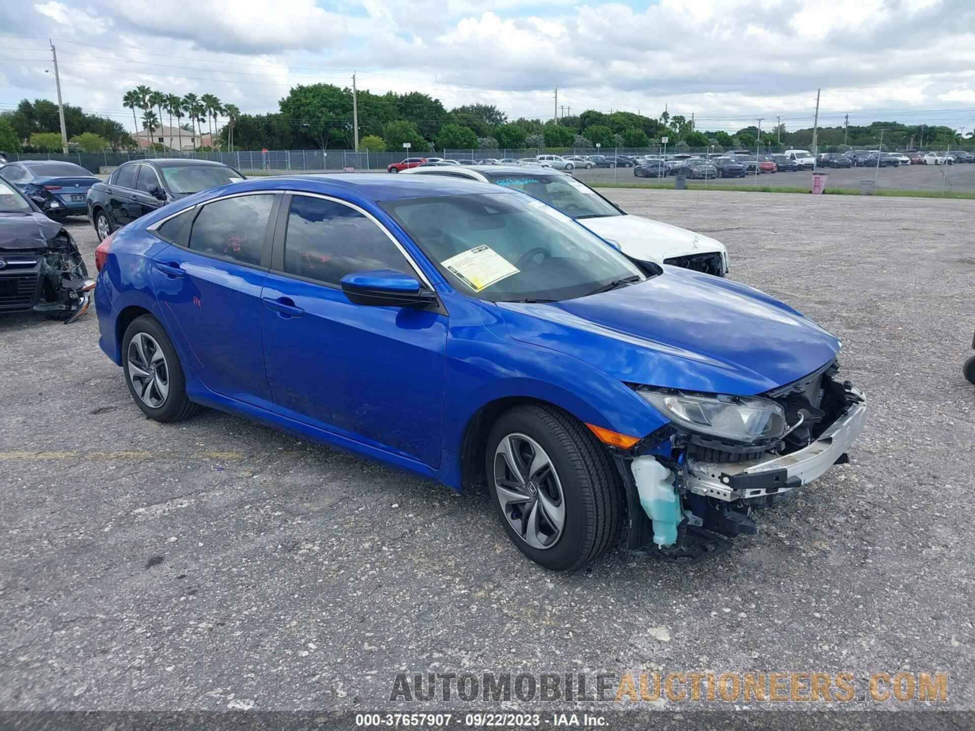 19XFC2F61KE016646 HONDA CIVIC 2019