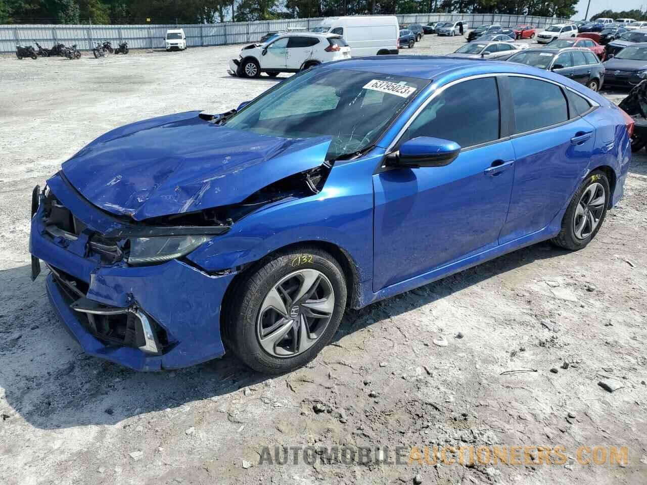 19XFC2F61KE016758 HONDA CIVIC 2019