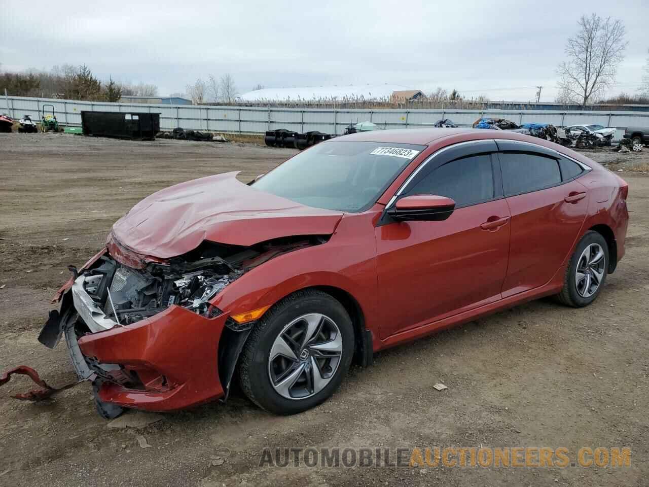 19XFC2F62KE045590 HONDA CIVIC 2019