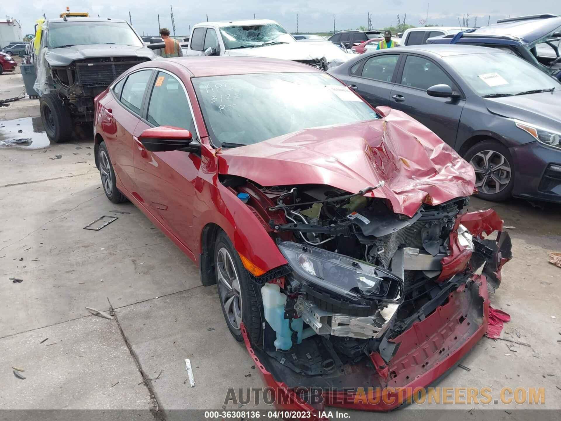 19XFC2F62KE046383 HONDA CIVIC SEDAN 2019