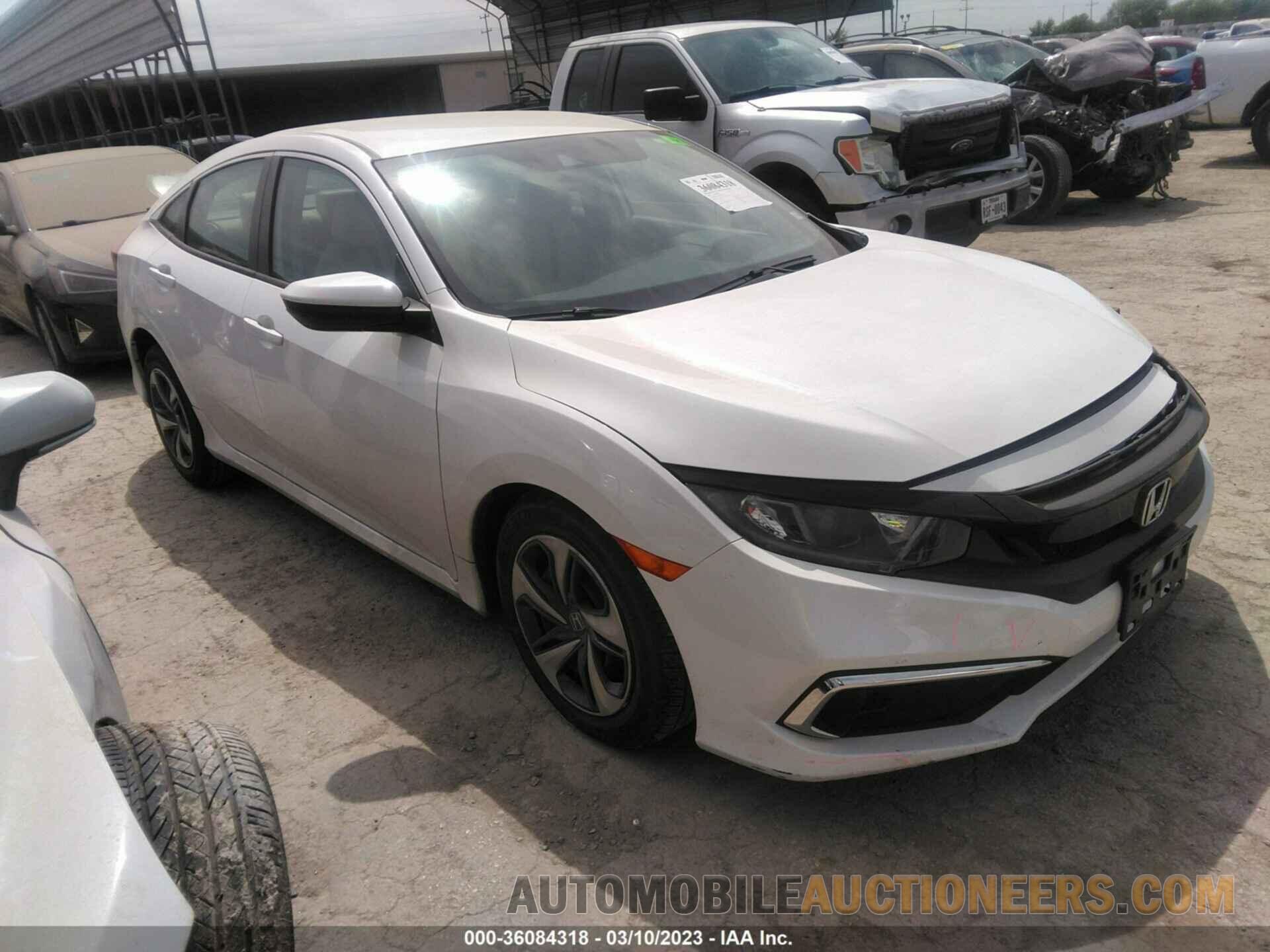 19XFC2F66KE008168 HONDA CIVIC SEDAN 2019