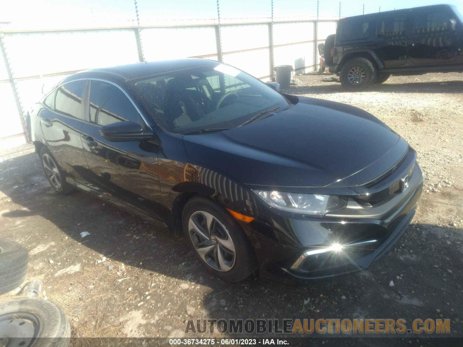 19XFC2F66KE011829 HONDA CIVIC SEDAN 2019