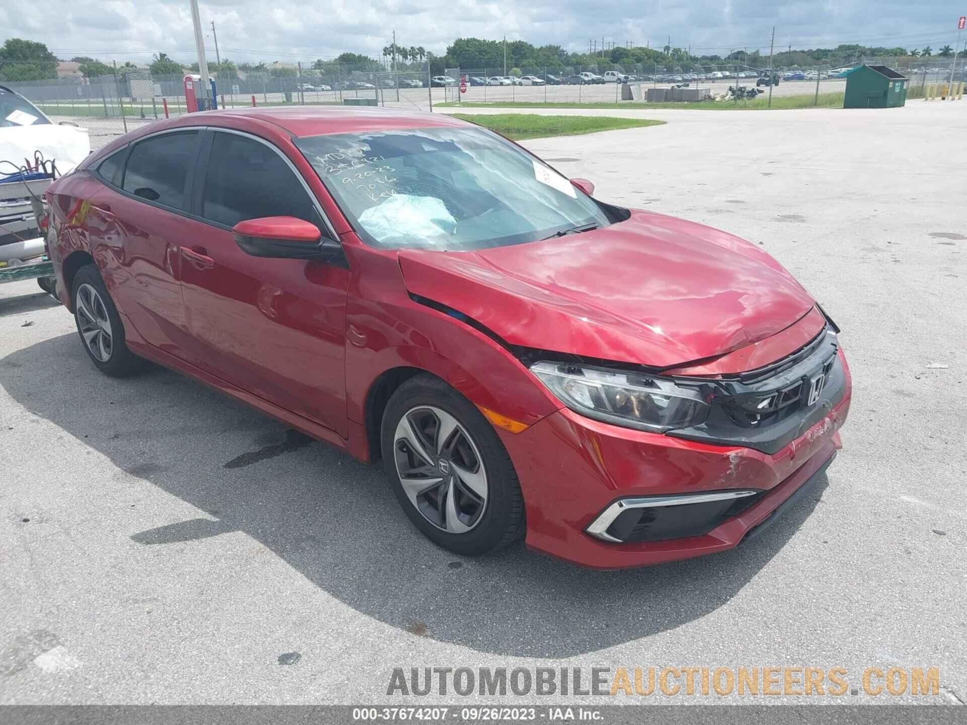 19XFC2F66KE037086 HONDA CIVIC SEDAN 2019